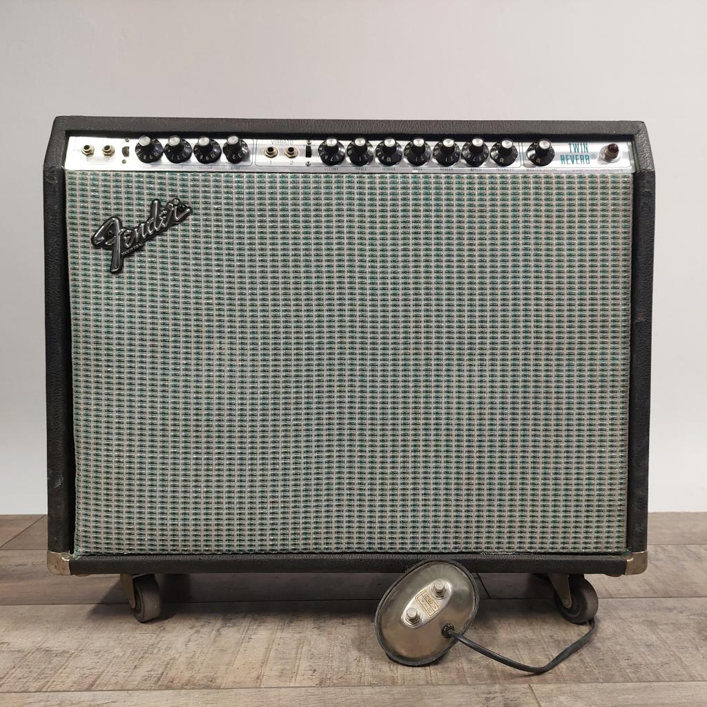 FENDER TWIN REVERB SILVERFACE '79